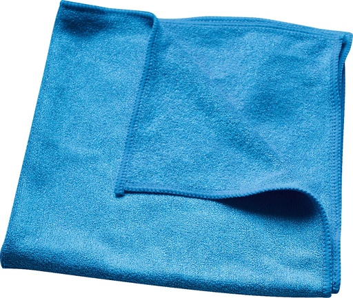 Profi-microvezeldoek 40 x 40 cm, blauw, met versterkte rand