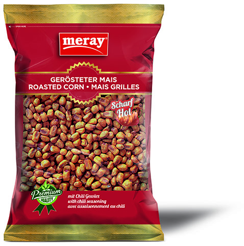 Geroosterde maïs met chili gekruid