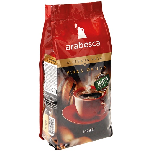 [58610] Gemalen koffie. 60% Arabica en 40% Robusta.