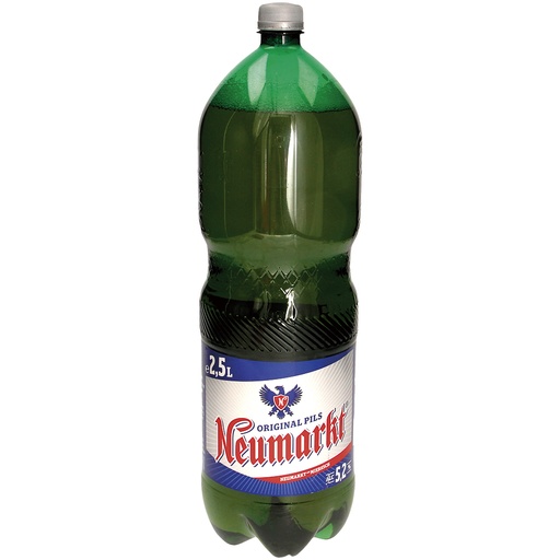 Bier "Neumarkt". Gepasteuriseerd, 5,2 % vol.