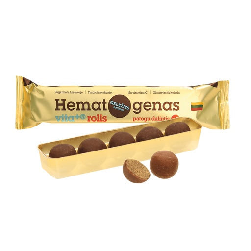 [87923] Zachte karamelballen met albumine en vitamine C toevoeging in chocolade