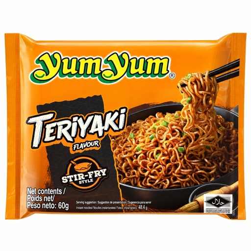 "YUM YUM" Лапша быстрого приготовления со вкусом терияки