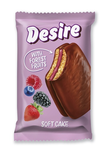 Desire, Honig zachte gebakjes met bosvruchten