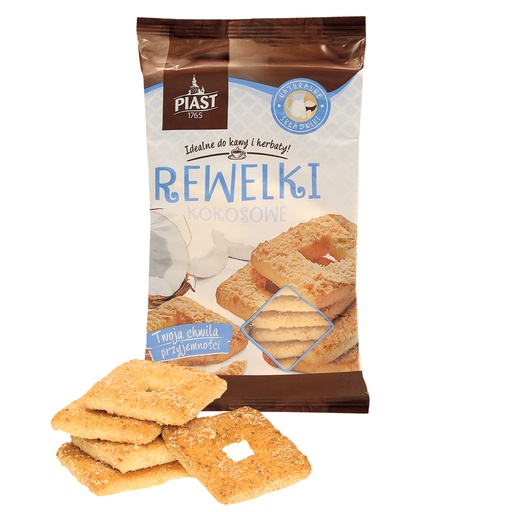PIATST "Rewelki kokosowe" Koekjes met Kokosrasp