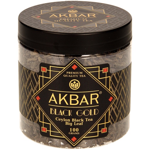 [58649] Чай черный байховый крупнолистовой Akbar Black Gold