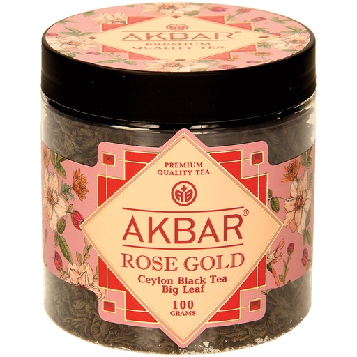 [58650] Чай черный байховый крупнолистовой Akbar Rose Gold
