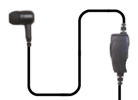 COP Гарнитура In-Ear для SL1600, SL2600, SL4000 + Inline PTT, включая гигиеническую коробку