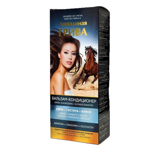 Pharma Group Horse Mane – бальзам-кондиционер для волос с кератином, ланолином и коллагеном