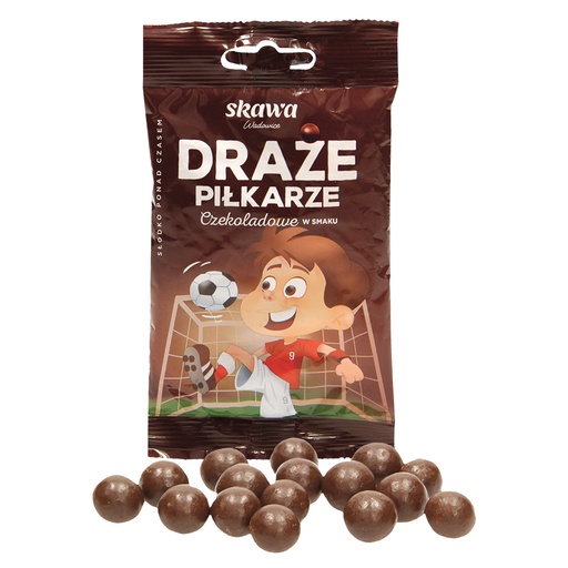 Skawa Draze chocolade Dragees met chocoladesmaak in een cacaolaag (17%)