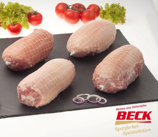 Vers gebraden speenvarken, gemengd, vers (uit de dijen en schouder)