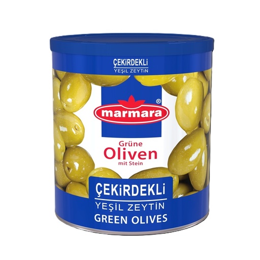 Зеленые оливки с косточкой