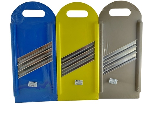 Rasp met drie messen, verschillende kleuren