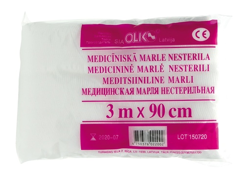 Марля, 300 cm x 90 cm