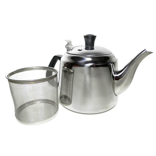 Theepot van roestvrij staal, 1,0 L