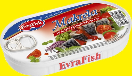 Филе скумбрии в томатном соусе