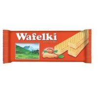 Wafels met frambozencrèmevulling