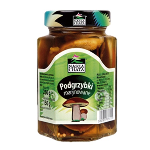 Gemarineerde kastanjechampignons