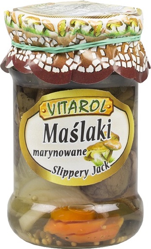 Маслята, маринованные