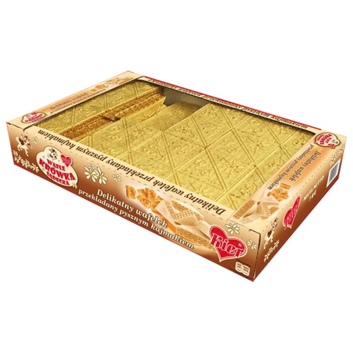 Вафли с начинкой из карамельного крема