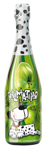 Безалкогольный газированный напиток "Dalmatino" со вкусом яблока