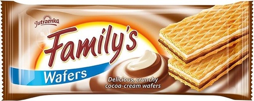 Wafels met roomvulling met chocoladesmaak