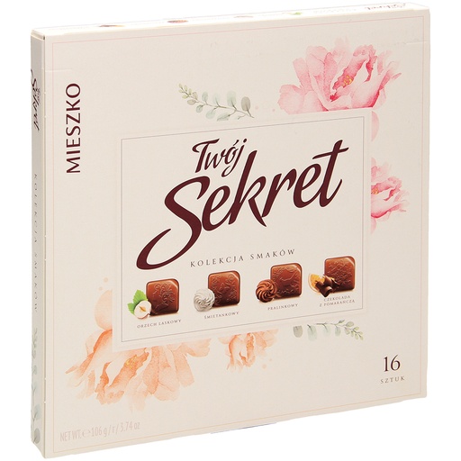 [92932] "Jouw Geheim" Confetti-mix in cacaohoudende vetglazuur.