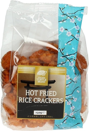 Gefrituurde rijstcrackers