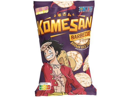 Reiswaffels "KOMESAN" met barbecuesmaak