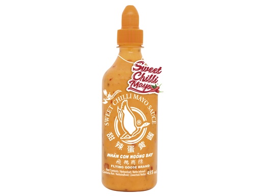 Zoete chili-mayo-saus (zoet-pittige saus).