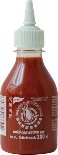 Chili-saus "Sriracha" zonder MSG