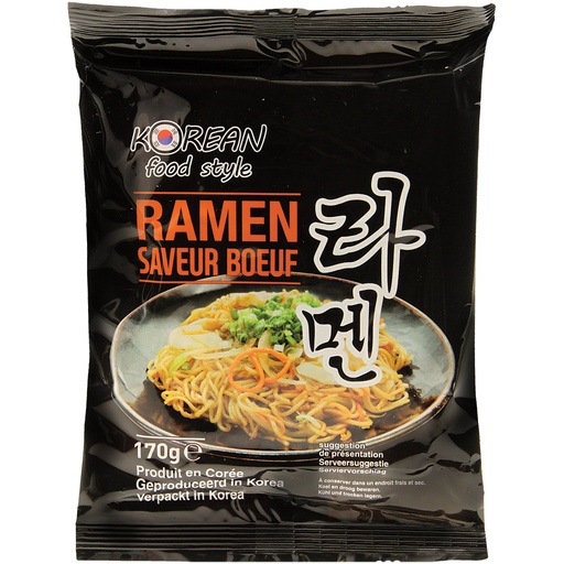 Korean Food Style — полуфабрикат рамен с говядиной