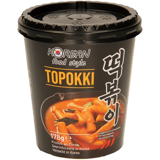 Koreaanse Eten Stijl Toppoki Rijstcake