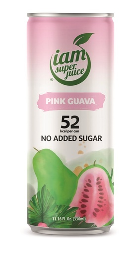 Vruchtensapdrank met smaak van roze guave