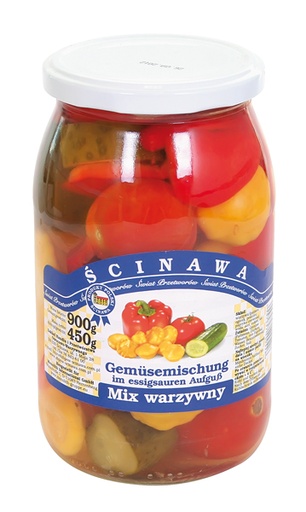 [53926] "Scinawa" Groentemix gemarineerd Mix warzywny 900 g