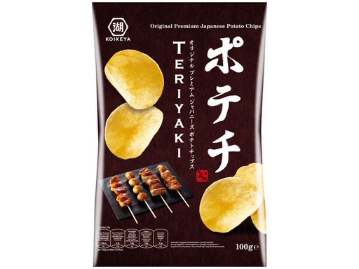 Aardappelchips met teriyaki-kruiden