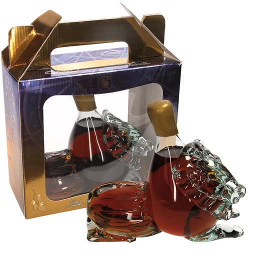 [68366] Armeense brandy "Sterrenbeeld Leeuw" 40% vol. in geschenkdoos
