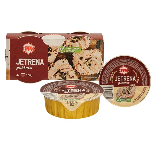 [34948] "Jetrena pasteta" broodbeleg met varkenslever. Gefermenteerd