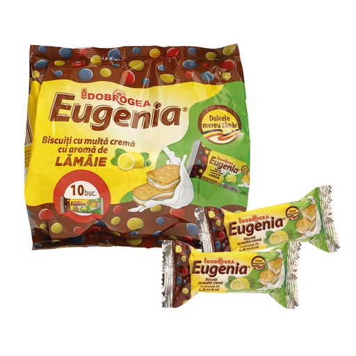 [79187] Doppelkeksen "Eugenia" met 40% roomvulling met citroensmaak