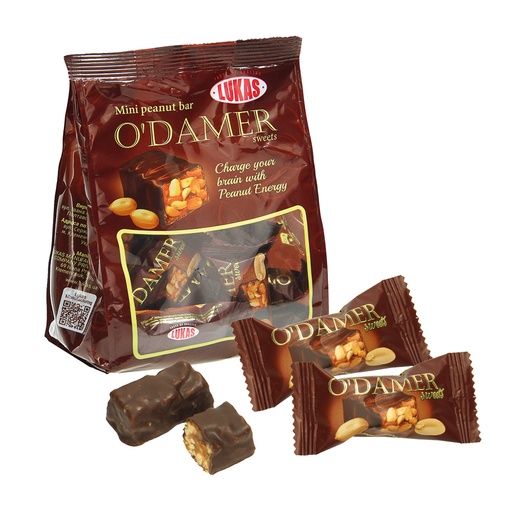 [92114] Krokantconfituur "ODamer" van geroosterde pinda's in cacaovetglazuur