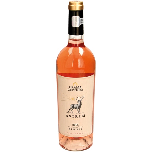 [65657] Astrum Cervi Vin Rosé Demisec, DOC-CMD DEALU MARE" Wijn uit Roemenië, rosé, halftrocken