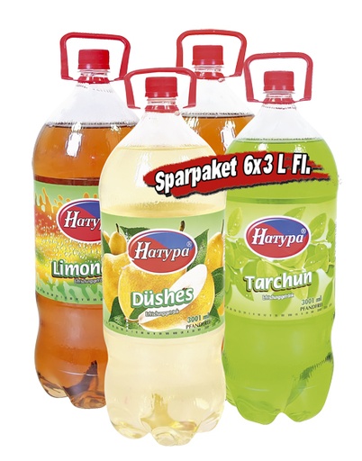 Verfrissingsdrank "Limonade" verschillende smaken