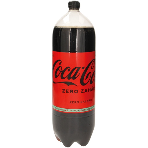 [60799] Газированный и кофеиносодержащий напиток "COCA-COLA ZERO" с подсластителями.