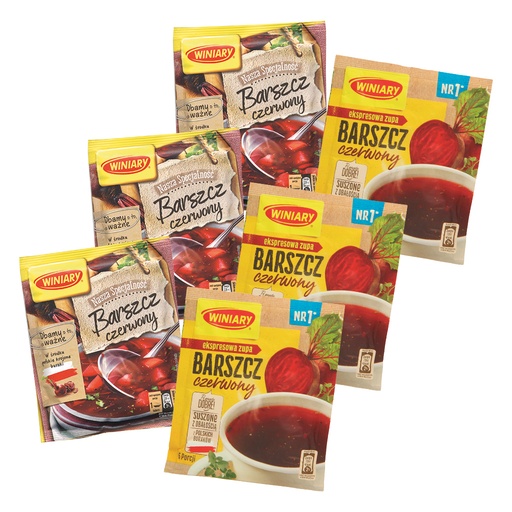 Sparpakket KW 21, 6 Pack: Rode-Biet-Instantsoup