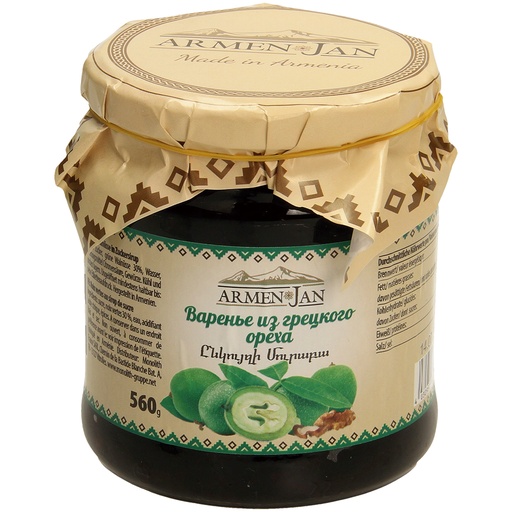 [63105] "Armenjan" Groene walnoten in suikersiroop 560 g
