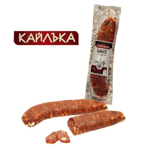 [23178] Колбаса сыровяленая из свинины, в натуральной оболочке