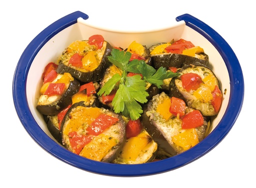 Baklashani in knoflooksaus