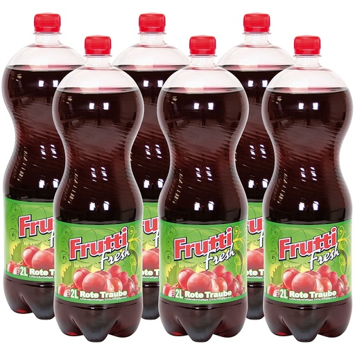 Виноградный напиток "Frutti Fresh" 6 x 2L