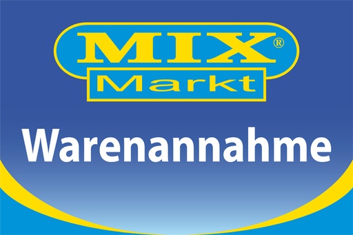 Алюминиевый композитный знак 60 x 40 см "Прием товаров" Mix Markt. Срок доставки: 2 недели.