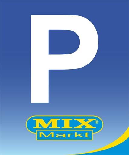 Знак парковки 25 x 30 см из алюминиевого композита в Digi Mix-Markt. Срок доставки: 2 недели.