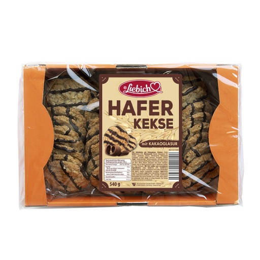 Havermoutkoekjes met chocoladelaag